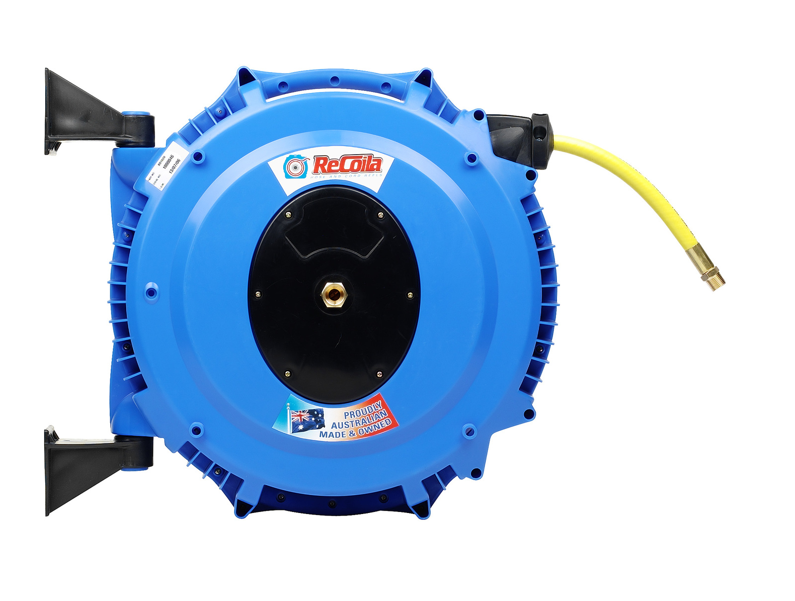 Recoila Retractable Breathing Air Hose Reel Gen III 8mm ID x 20mtr