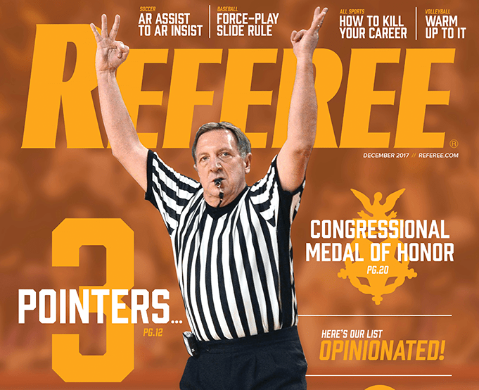 Referee Magazine December 2017 Preview