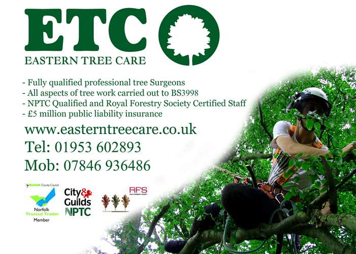 Eastern Tree Care is a member of Trading Standards Norfolk Trusted