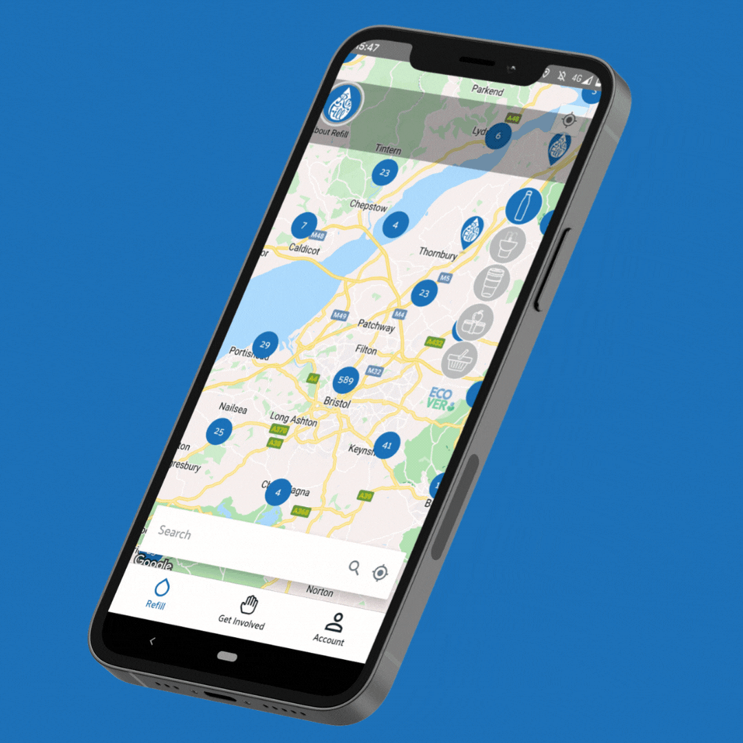 Home Refill find places to eat, drink and shop with less waste