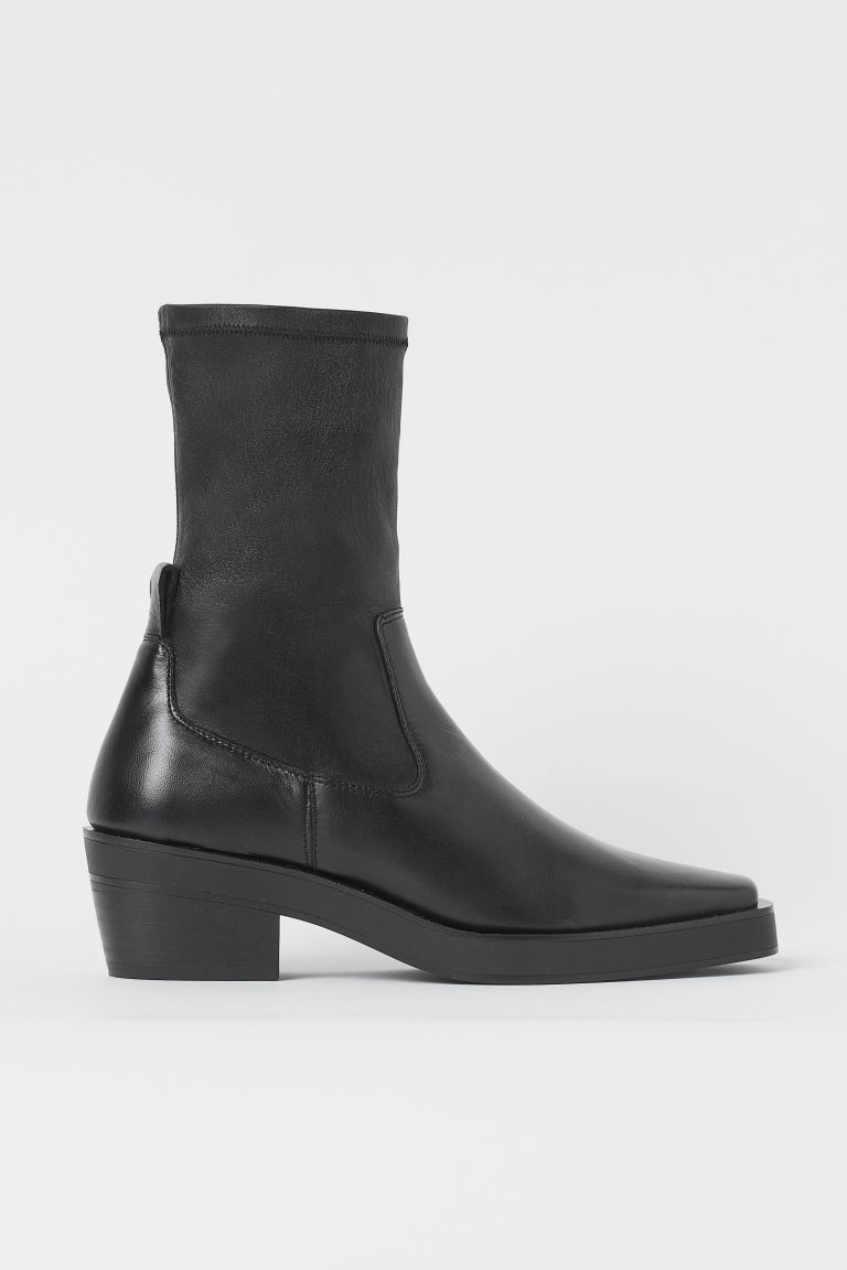 H&M + Leather Boots