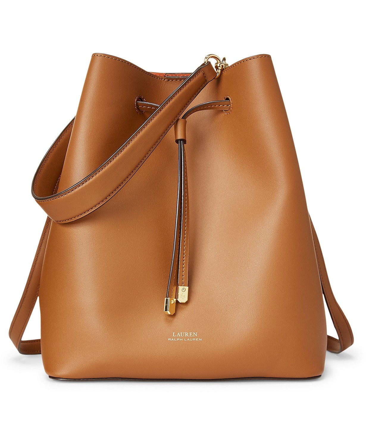Lauren Ralph Lauren + Dryden Debby Leather Drawstring