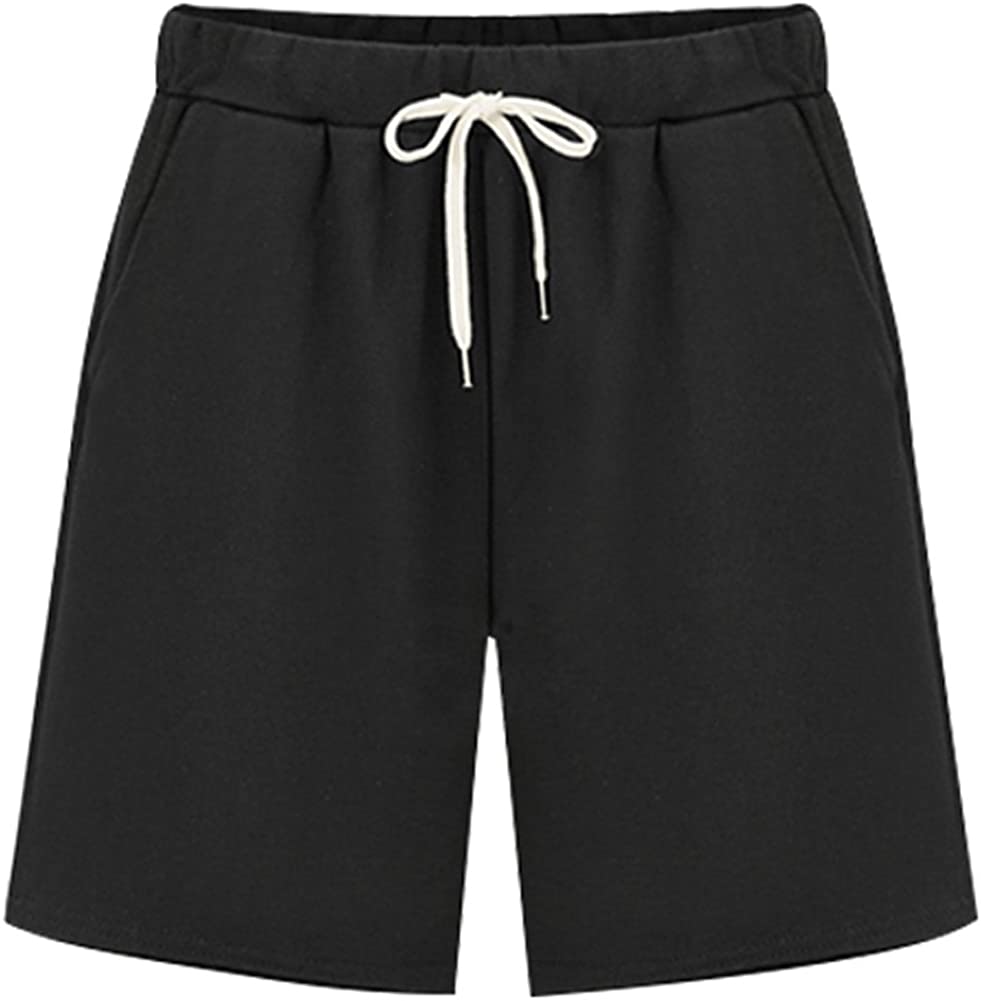 XinYangNi + Jersey Bermuda Shorts with Drawstring