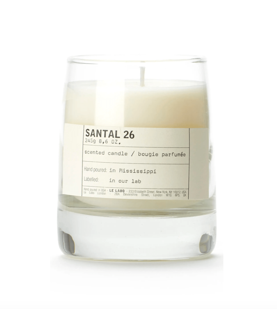 Le Labo + Santal 26 Classic Candle