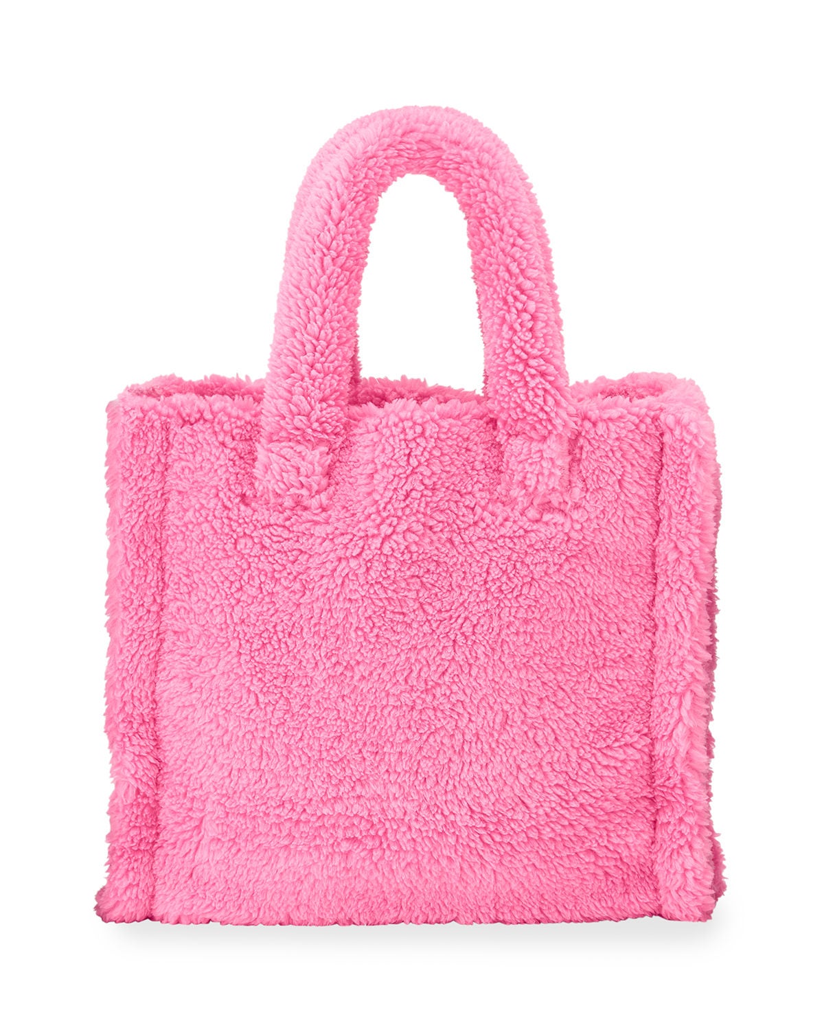 Stand + Teddy FauxFur Medium Tote Bag