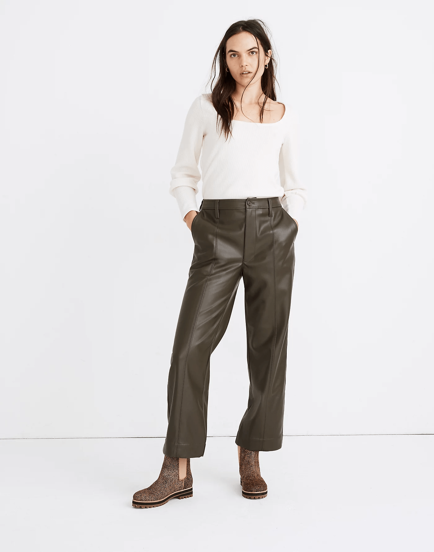 Review Aritzia Melina Leather Pants Trending On TikTok