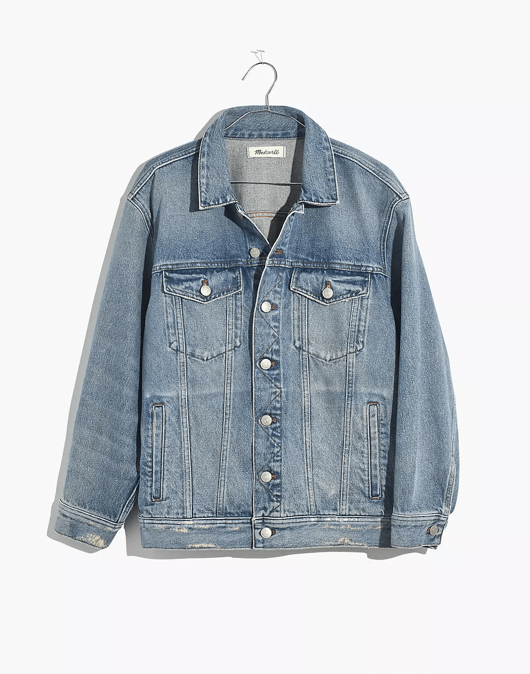 Madewell + The Oversized Trucker Jean Jacket