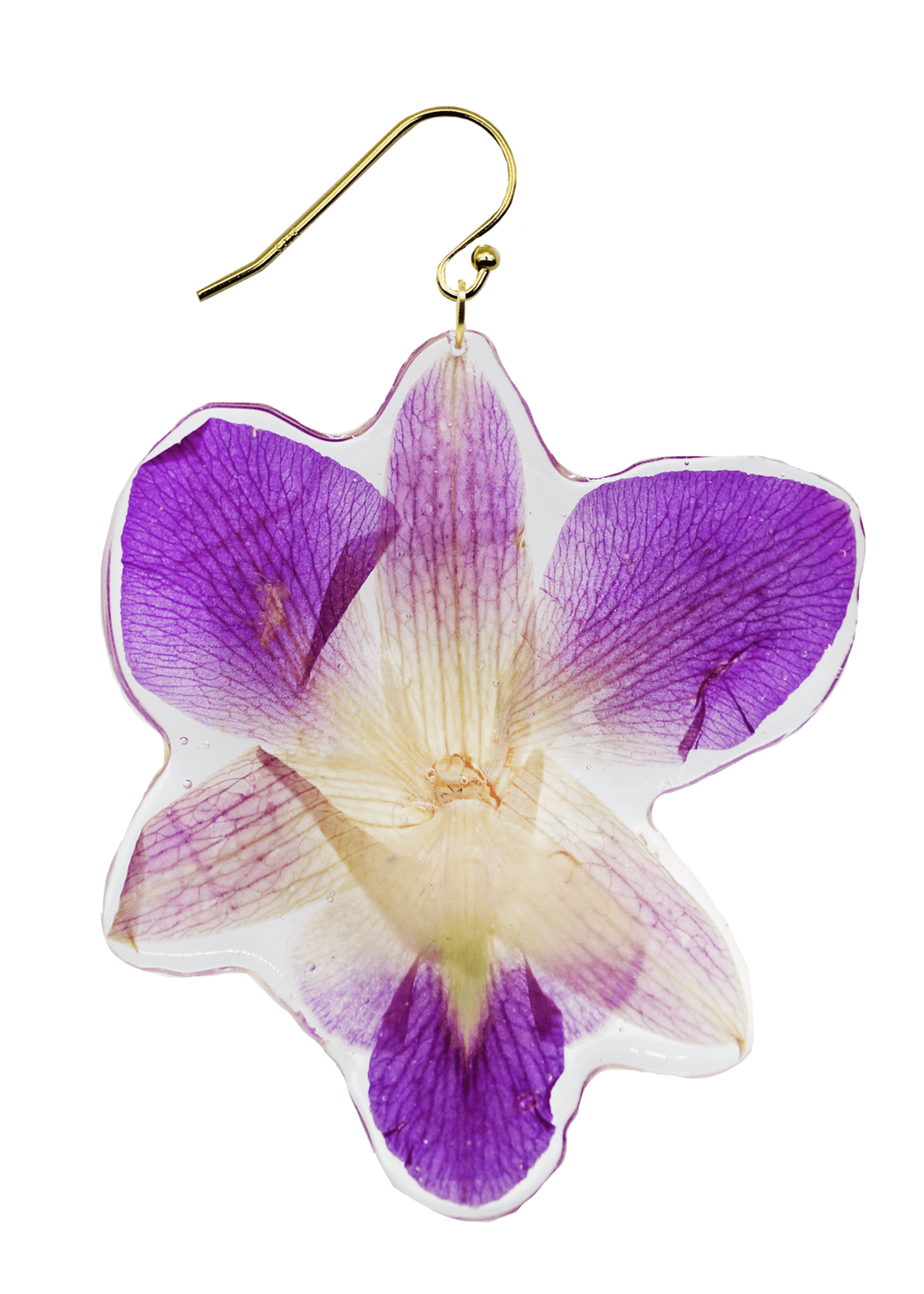 + Woodland Orchid Earring