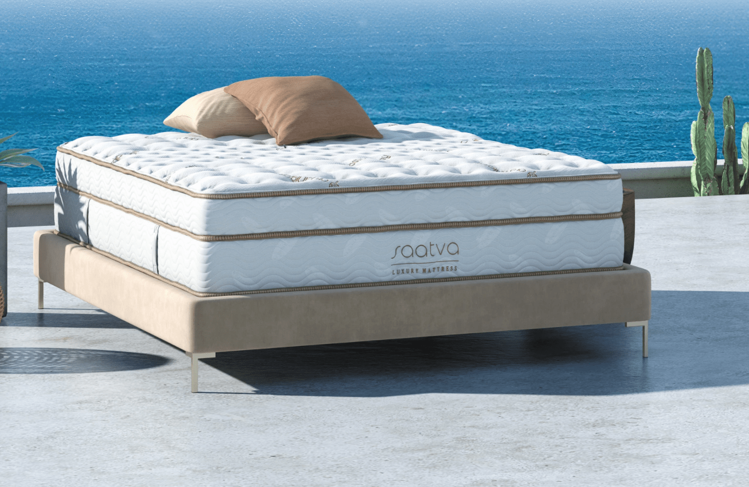 Saatva + Classic Luxury Hybrid Organic Mattress