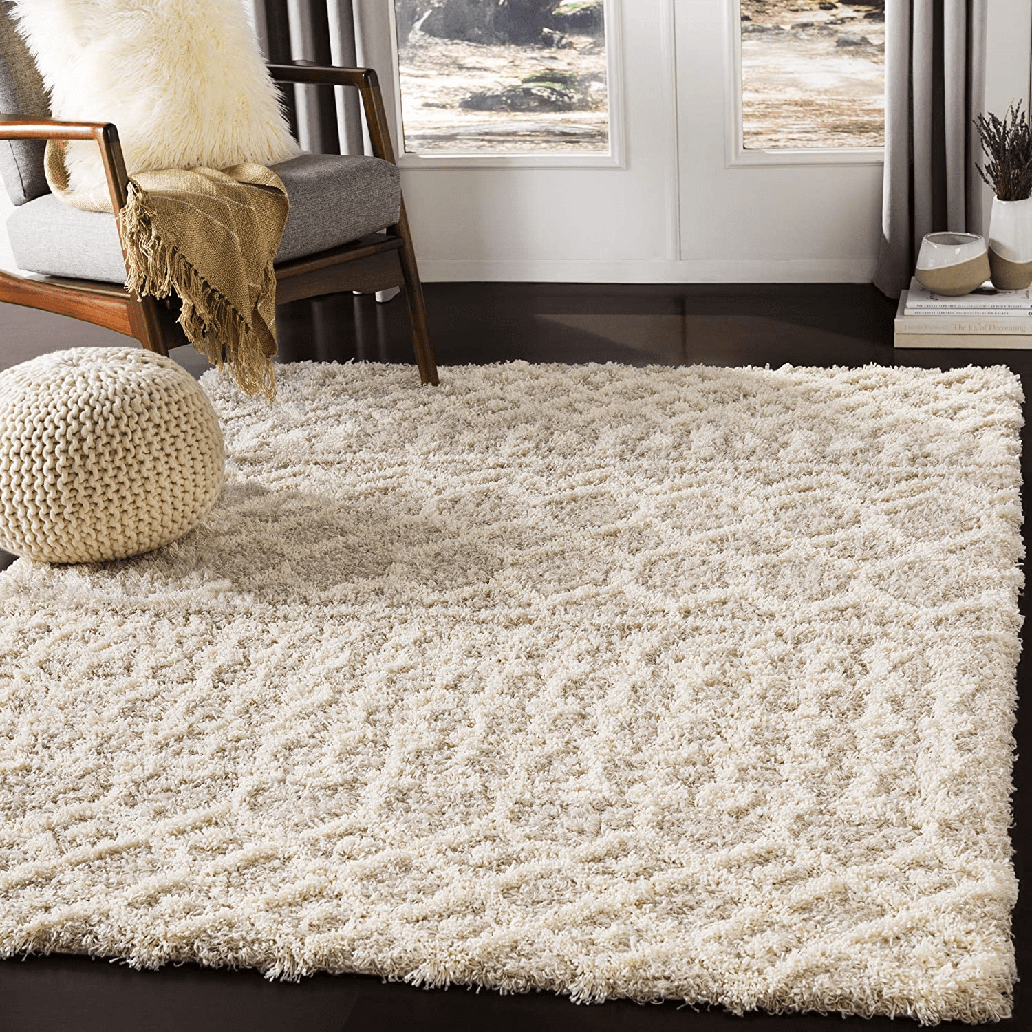 Artisan Weavers + Bohemian Area Rug, 5’3″ x 7’3″