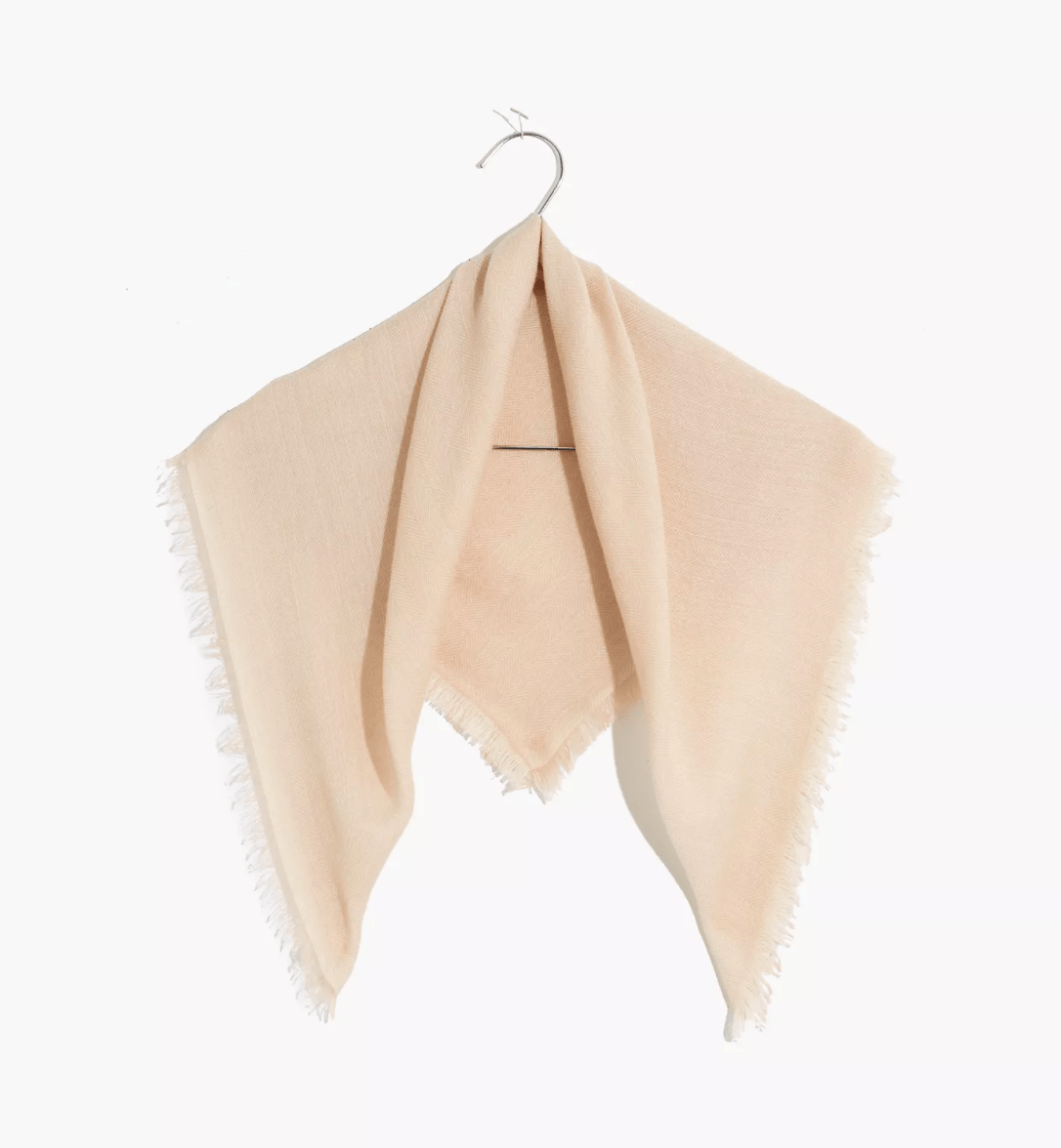 Madewell + Cashmere Bandana Scarf