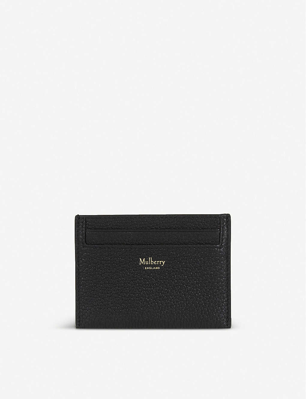 Mulberry + Grained Leather Card Holder