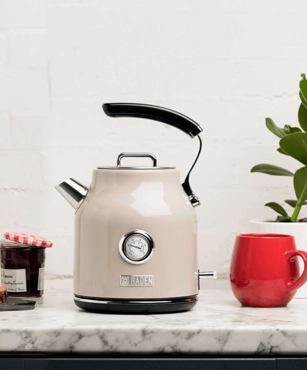 Haden US + Dorset 1.7 Qt. Stainless Steel Electric Tea Kettle