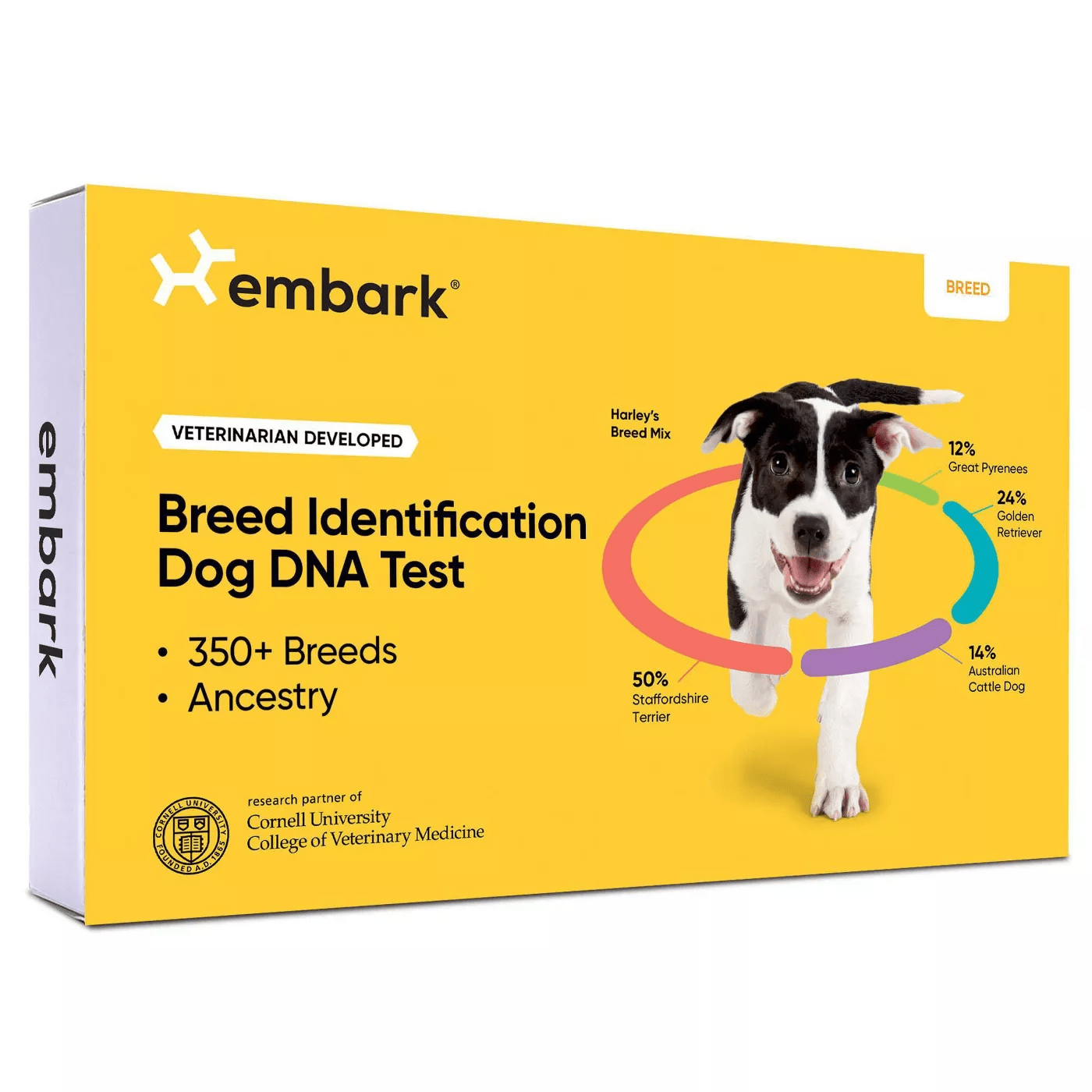 Embark + Breed Identification Dog DNA Kit