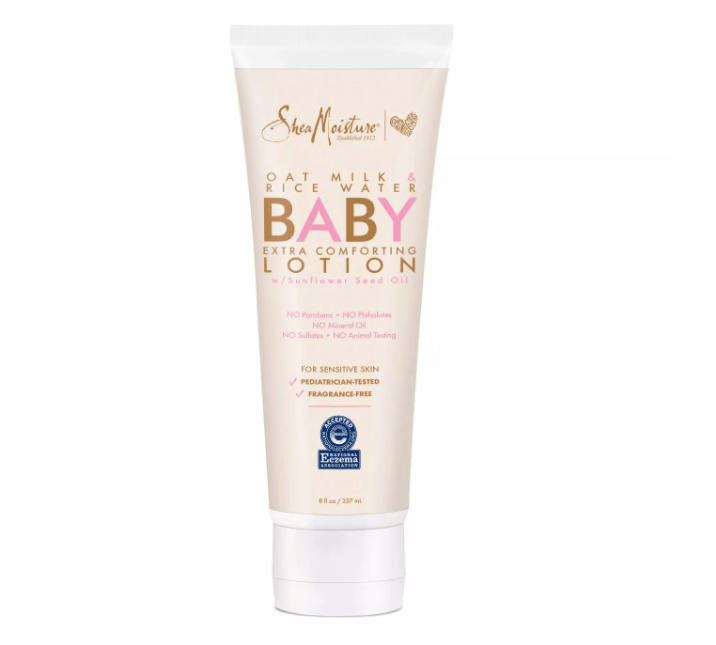 SheaMoisture + Unscented Baby Lotion with Oat Milk & Rice Water