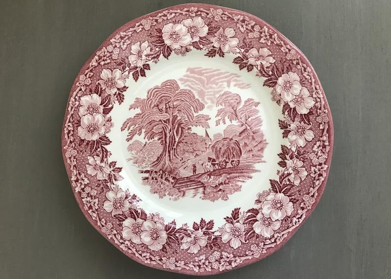 Vintage + Enoch Wedgwood Plate