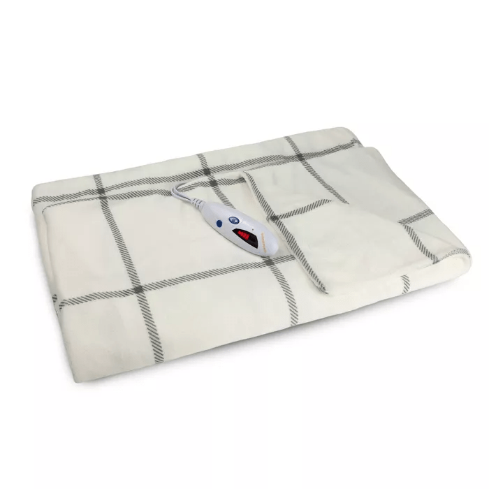 Biddeford Blankets + Microplush Electric Throw Blanket