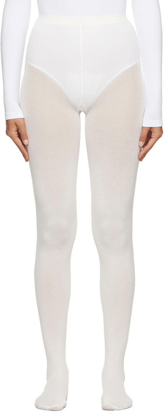 Wolford + OffWhite Cotton Velvet Tights
