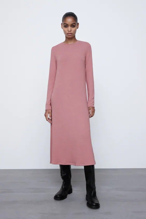 Zara + Knit Mini Dress