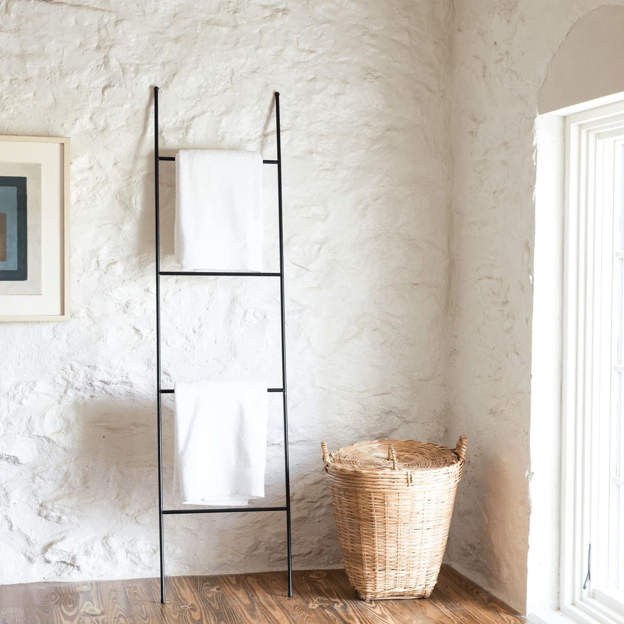 AllModern + Metal Leaner Blanket Ladder