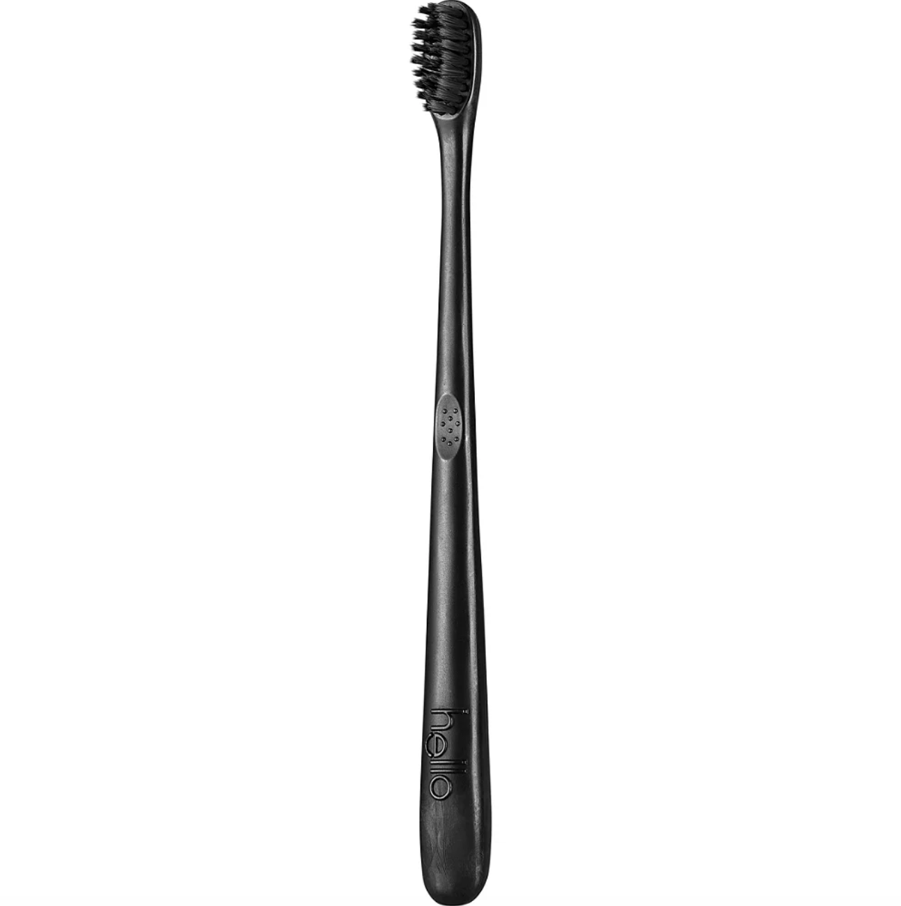 hello + Activated Charcoal BPAFree Black Toothbrush