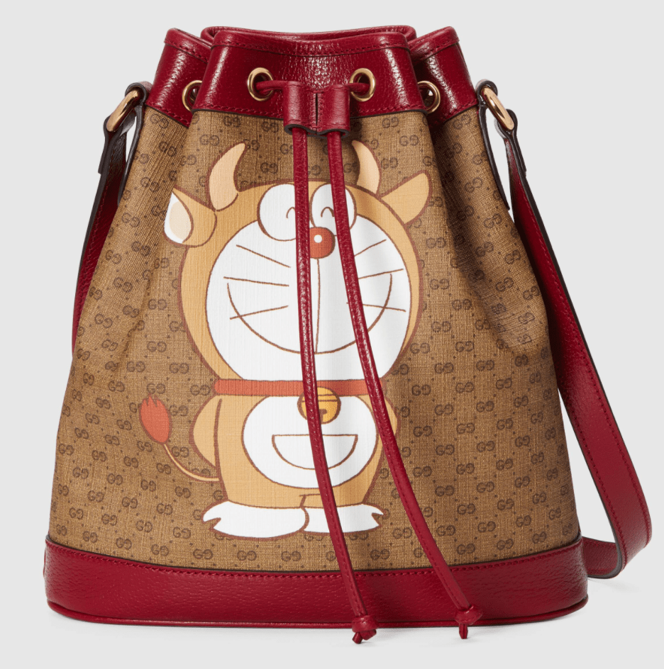 Doraemon x Gucci + Small Bucket Bag