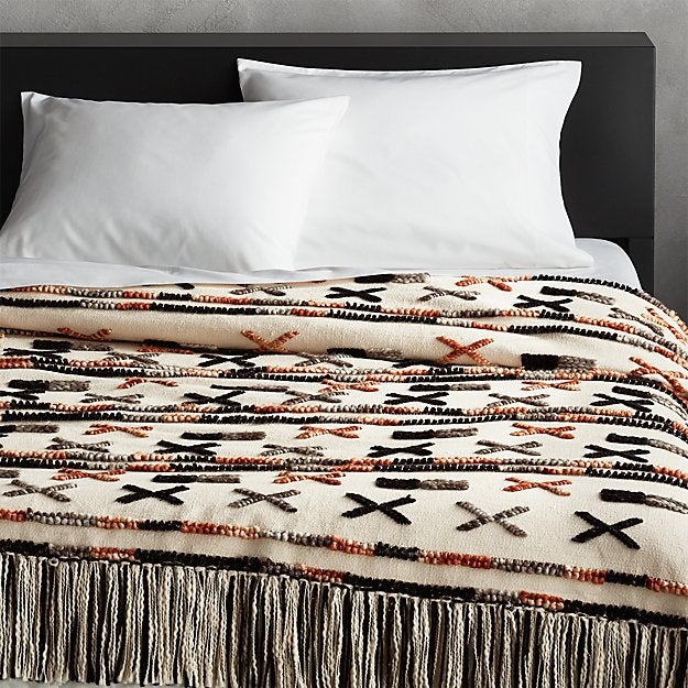 CB2 + Handwoven Dorado Blanket