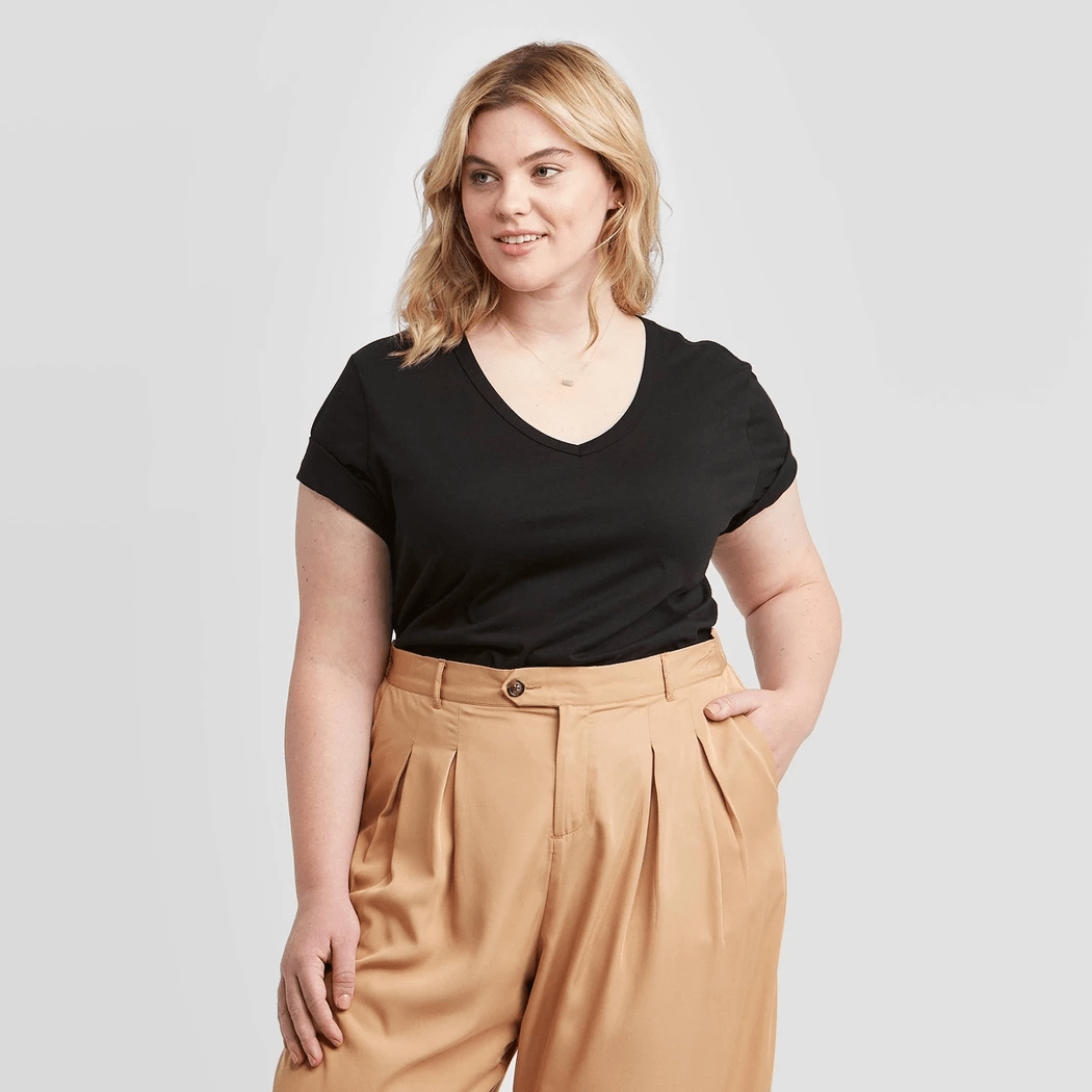 Ava & Viv + Plus Size Short Sleeve TShirt