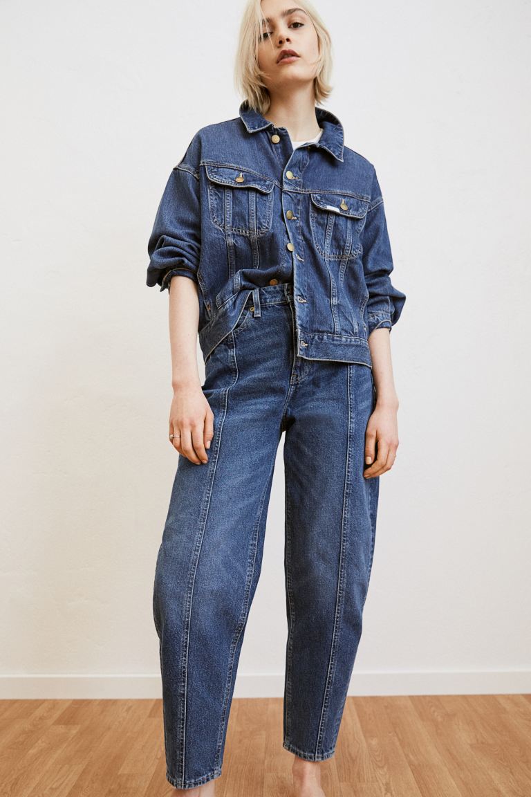 Lee x H&M + Loose Fit Mom Jeans