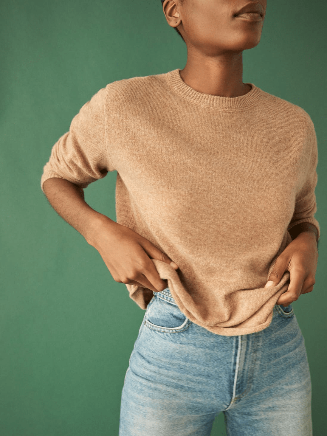 The Reformation + Cashmere Boyfriend Sweater