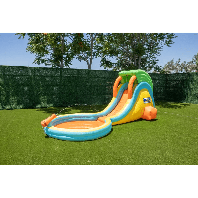 Sportspower + 7′ x 20′ Bounce House Water Slide and Air Blower