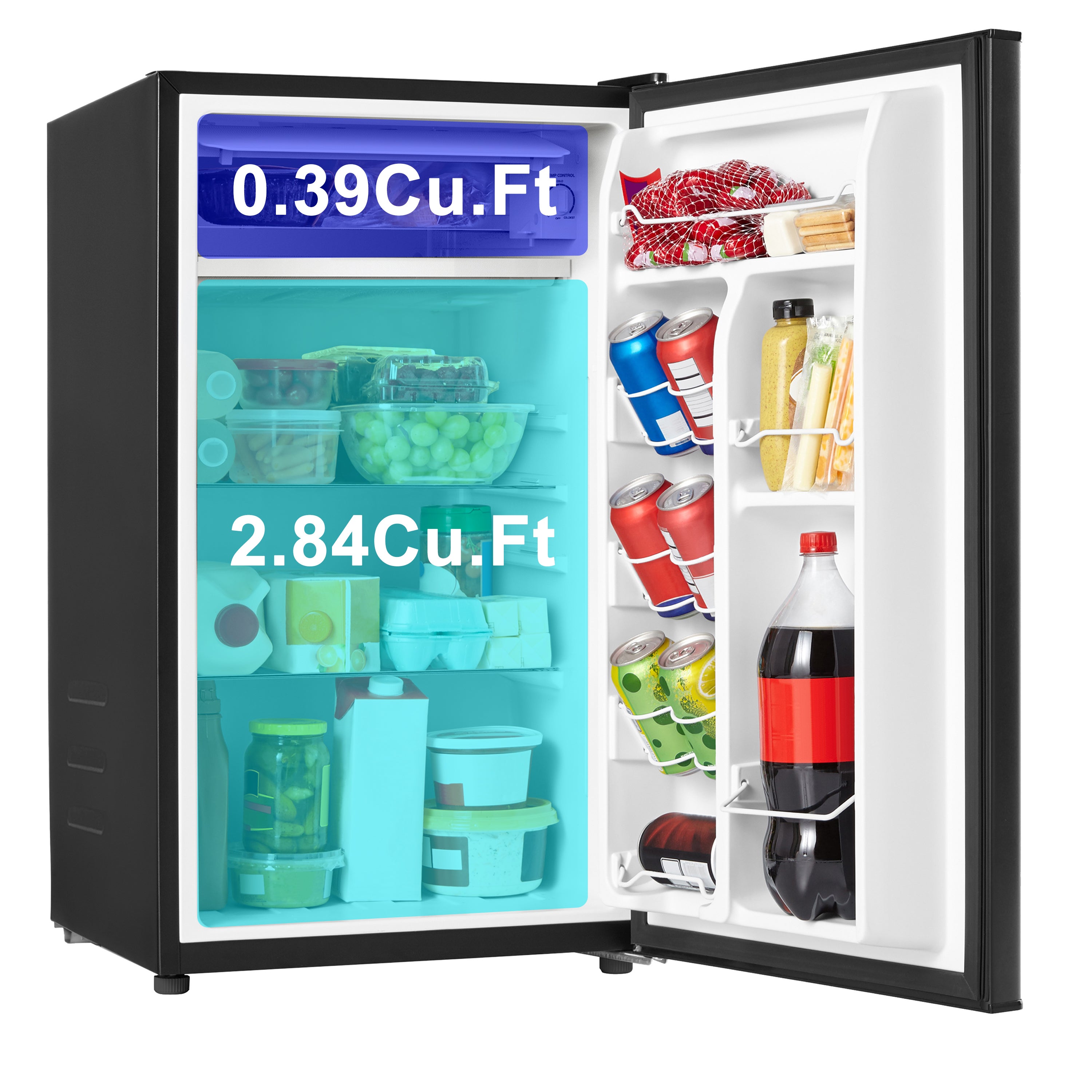 Galanz + SingleDoor Compact Refrigerator