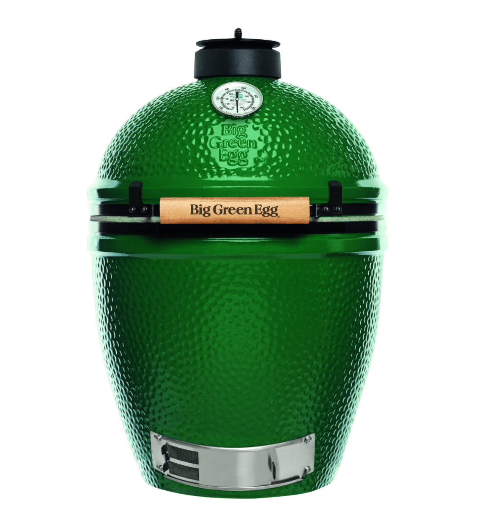 Big Green Egg + 18.25 in. Large Charcoal Kamado Grill and Smoker Green