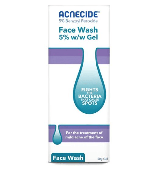 Acnecide + Face Wash Spot Treatment Benzoyl Peroxide