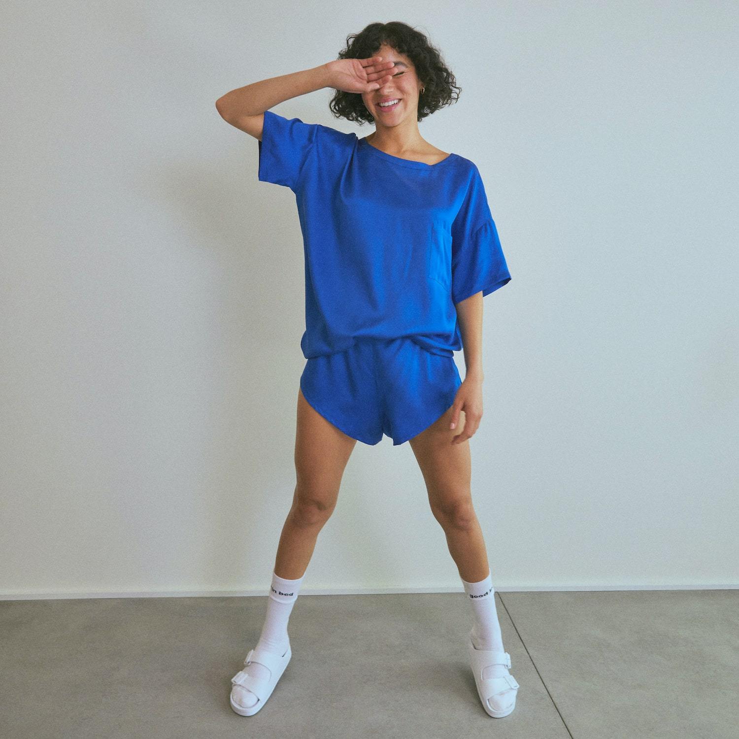 Lunya + Washable Silk Tee Set