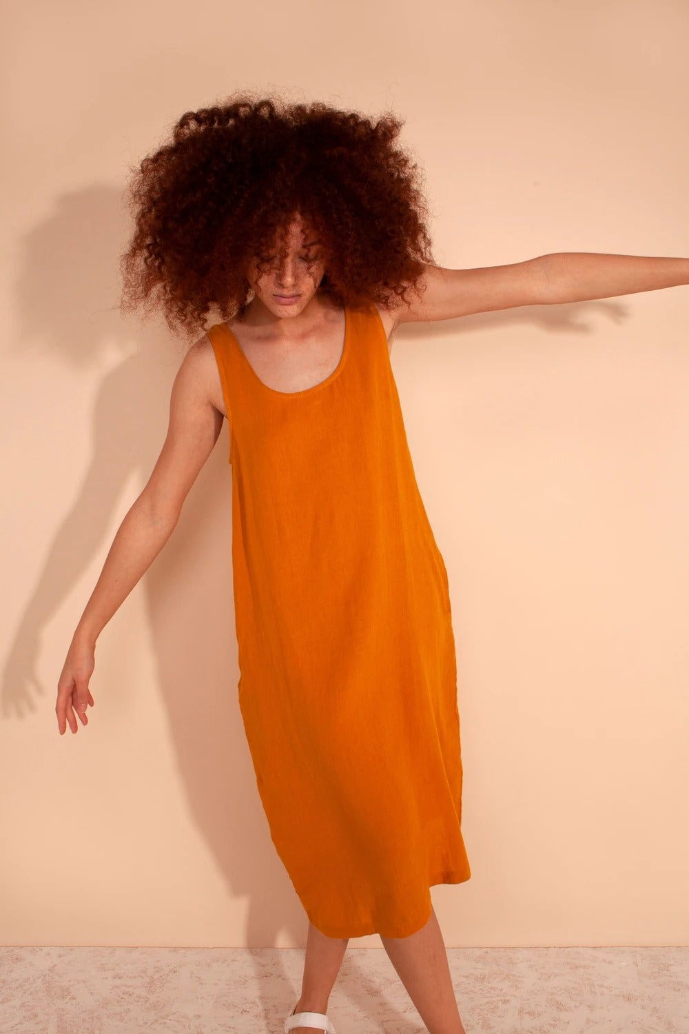 L.F.MARKEY + Basic Linen Shift Dress