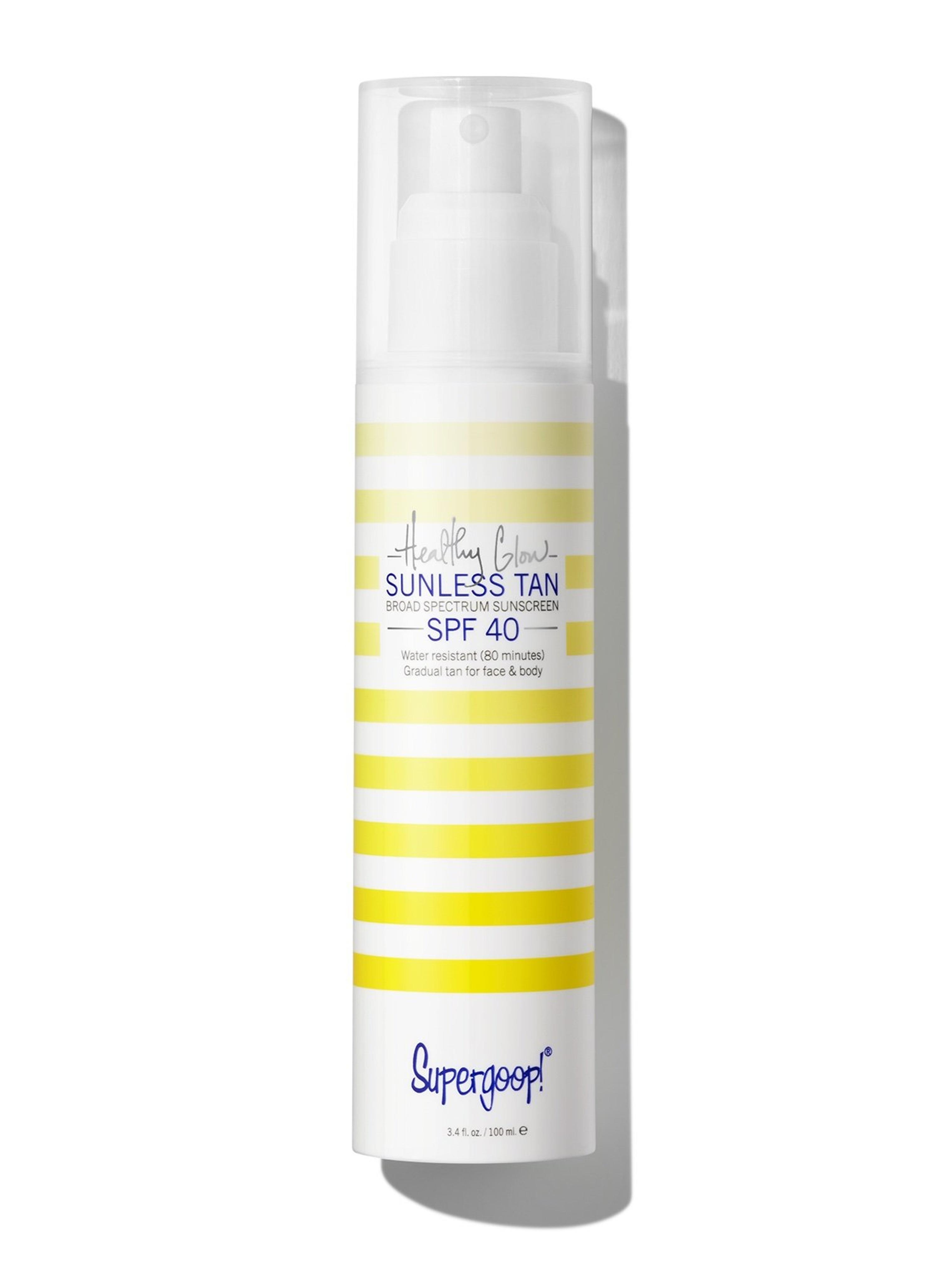 Supergoop! + Healthy Glow Sunless Tan SPF 40