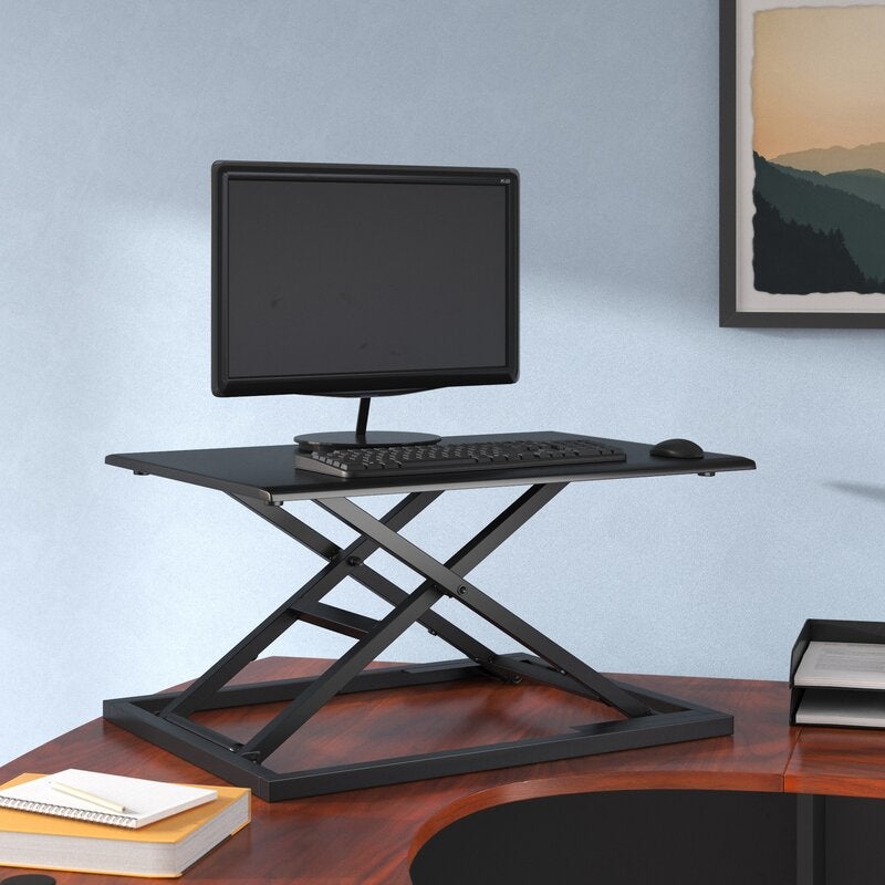 Symple Stuff + Westbury Height Adjustable Standing Desk Converter