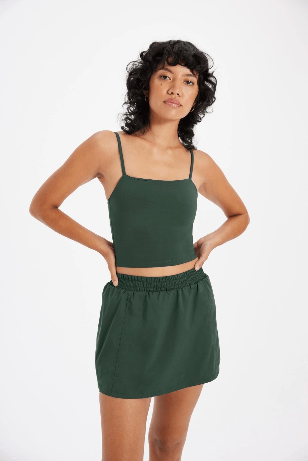 Girlfriend Collective + Birdie Woven Skort