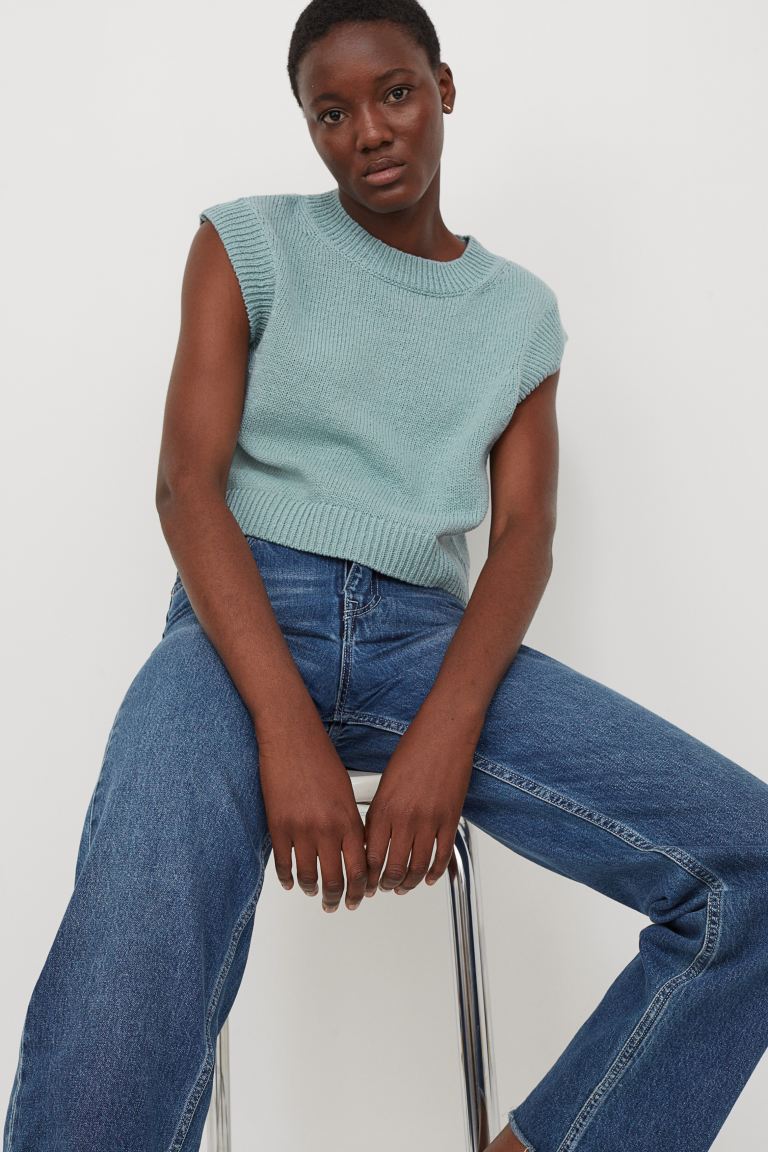 H&M + Boxy Sweater Vest