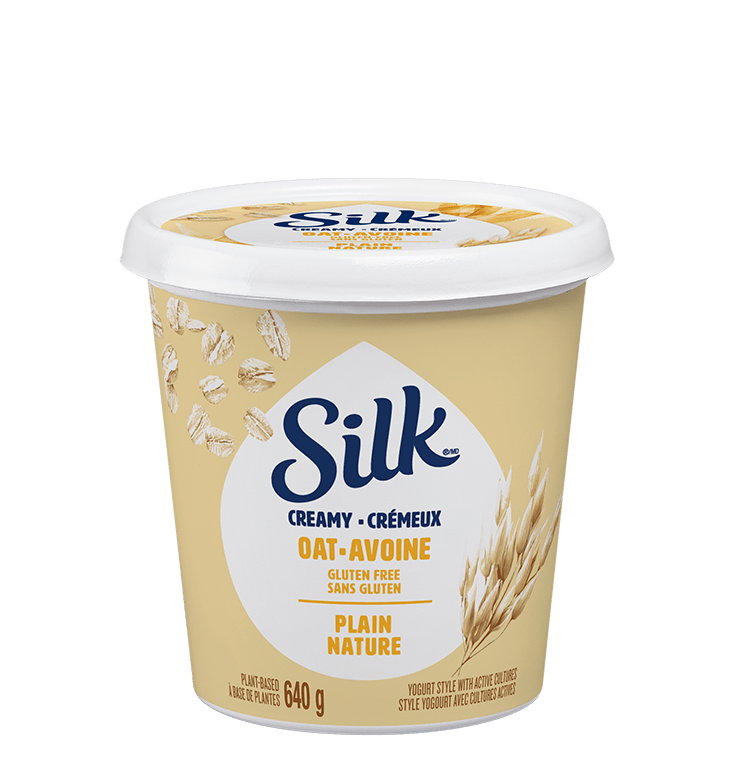 Silk + Plain Oat Yogurt Style