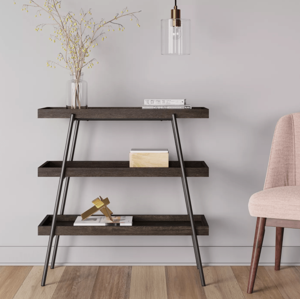 Project 62 + Hillside Console Table Espresso Brown
