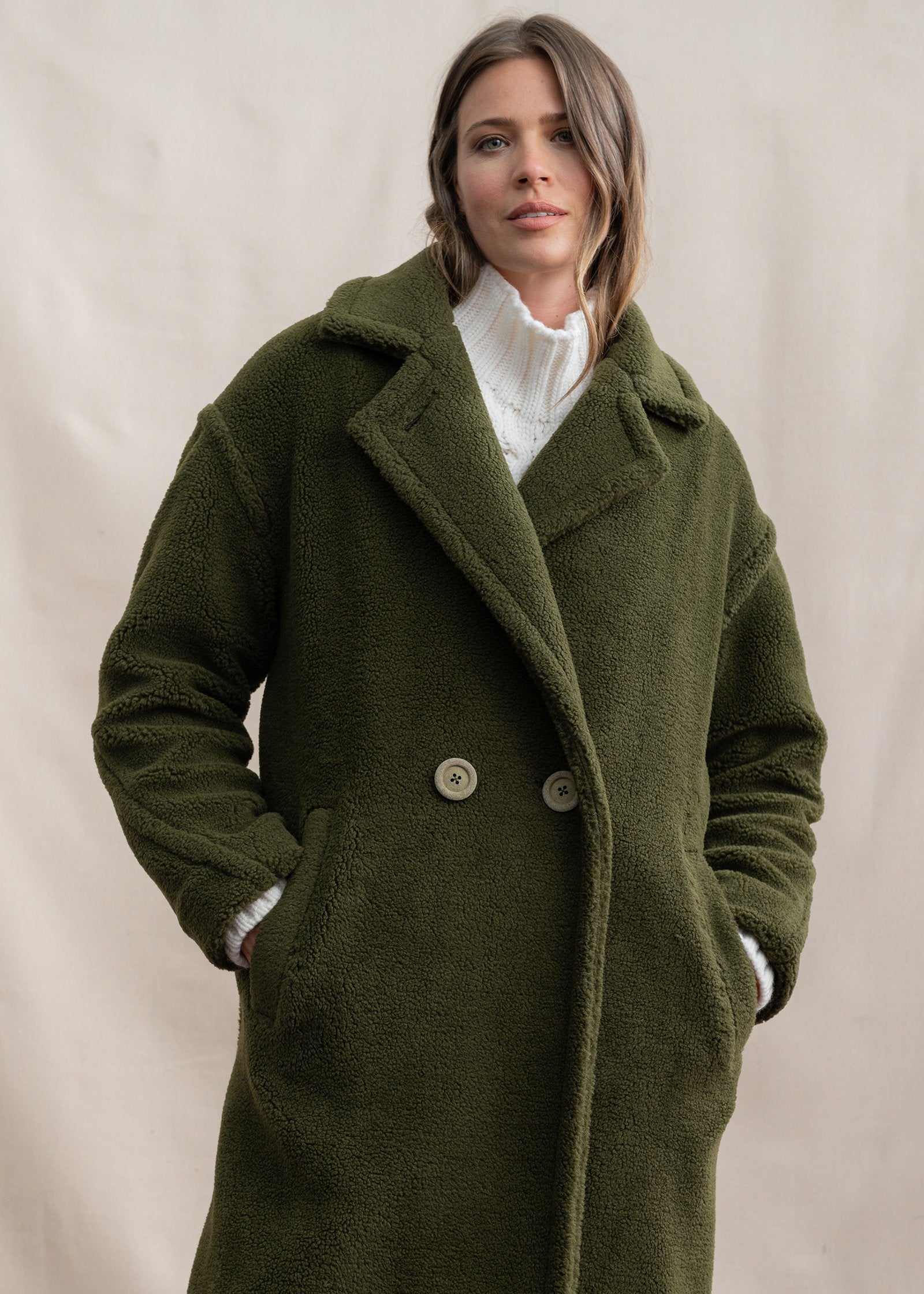 Ellie Mae + Elephant Coat