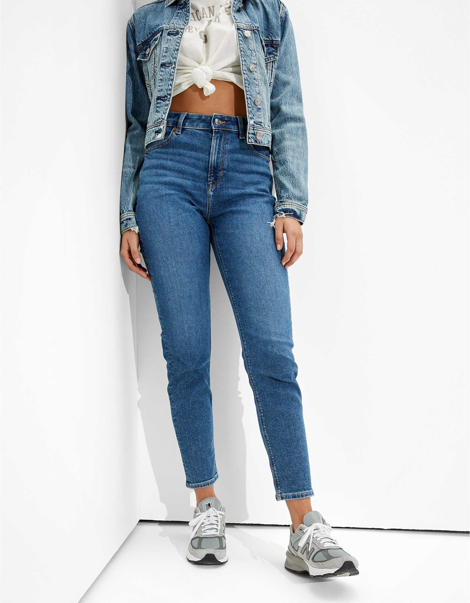 American Eagle + Stretch Mom Jean