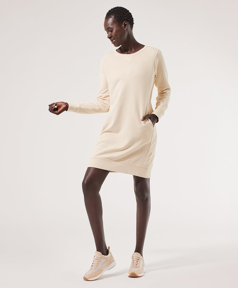 PACT + Essential Vintage Sweatshirt Dress