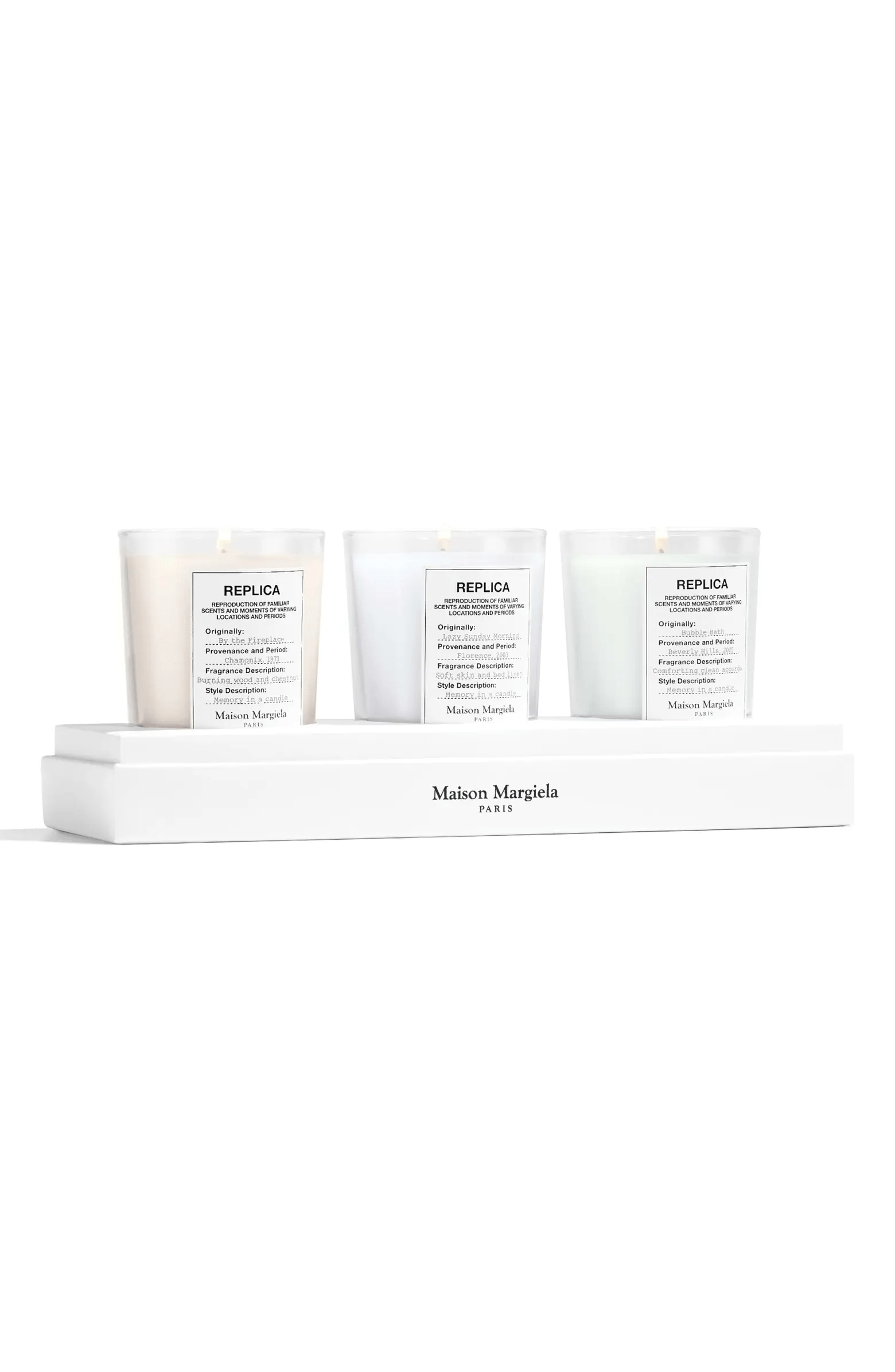 Maison Margiela + Replica Candle Trio