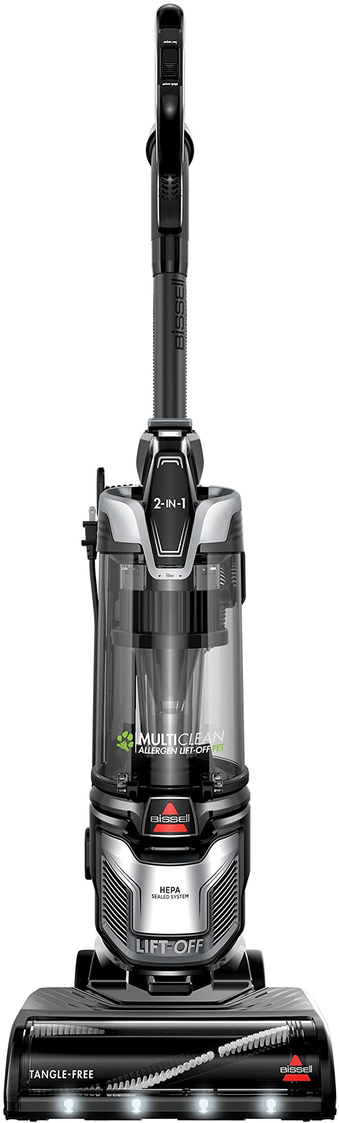Bissel + MultiClean Allergen LiftOFF Pet Slim Upright Vacuum with HEPA