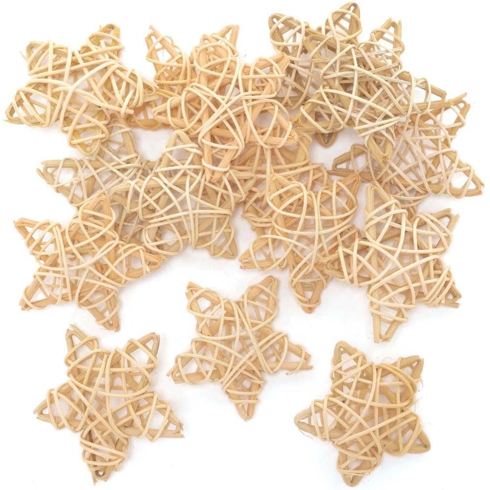 Baker Ross + Natural Rattan Stars