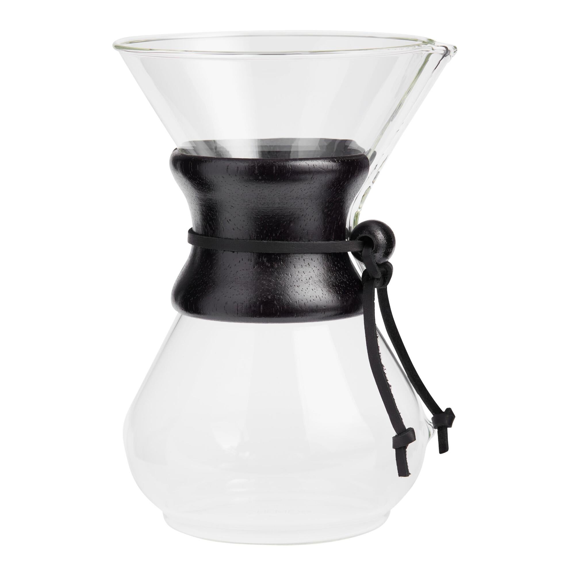 Chemex + 6 Cup Glass Pour Over Coffee Maker