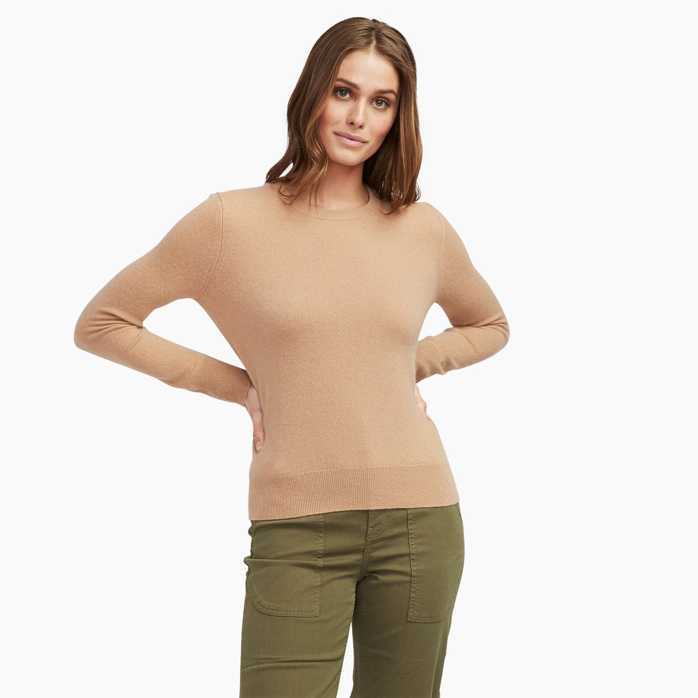 Naadam Cashmere + The Essential Cashmere Sweater